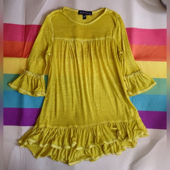 Derek Heart Girl M10/12 Sheer Tunic - Picture 1 of 3